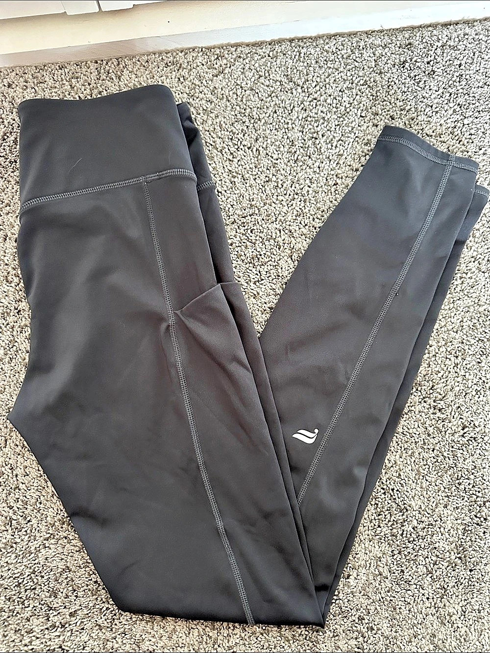 Athleta Motion365+ + Black Athletic Leggings Like New